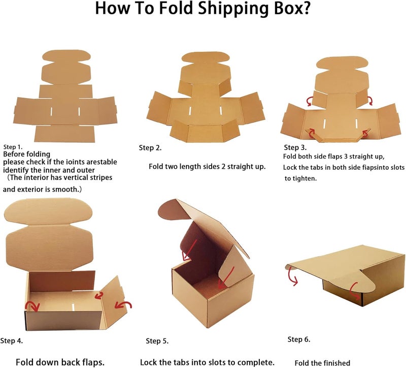 Livejun 11x8x4 inch Shipping Boxes Pack of 20, Brown Corrugated Cardboard Box Mailer Boxes for Packaging Small Business Shipping，Recyclable Moving Storage Mailing Boxes Bulk Book Literature Gift Giving - Image 5